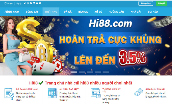 Đăng nhập Hi88