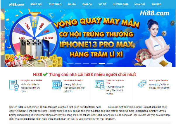 Đăng nhập Hi88